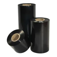 Thermal transfer ribbons, Inkanto, APR 1, Wax/Resin, 110 mm, 450 m, Out, Black