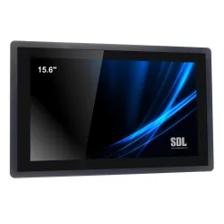 15,6" Panel PC, Intel N100, 8GB RAM, 128GB NVMe, SDL156PMPCT2-N100