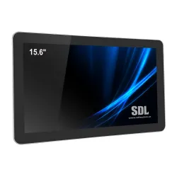 15,6'' Panel PC, Intel N100, 8GB RAM, 128GB M2 SSD, PCAP touch, SDL156PPCT14-N100