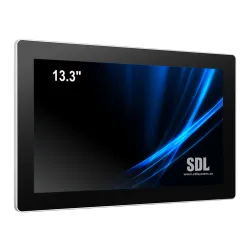 13,3 tums Panel PC, Intel J6412, 8/256 GB, PCAP touch, SDL133WMPCZ-PCT-J6412